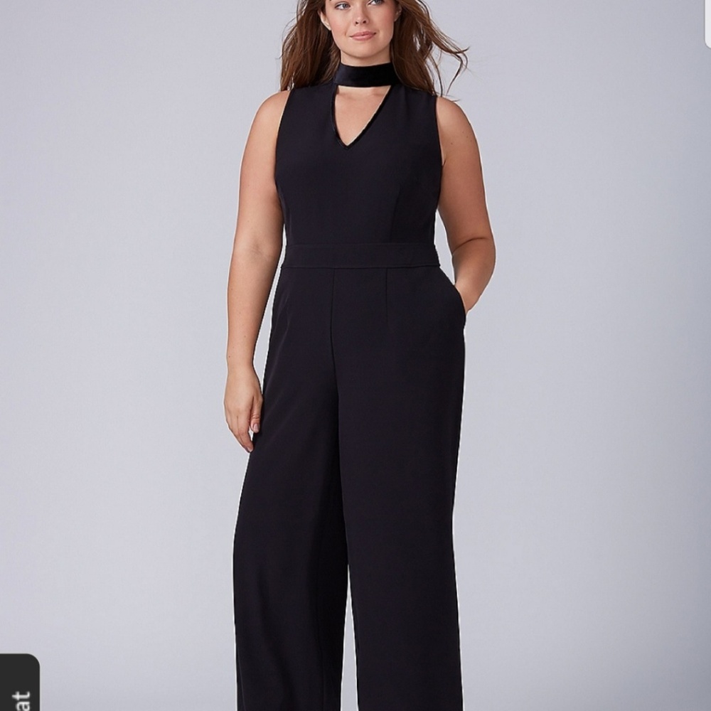 Sleeveless Choker Jumpsuit